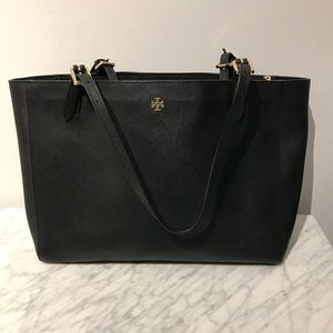 Tory Burch “York” Buckle Large Tote Bag